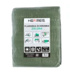 Plandeka ochronna ZIELONA  6 x 10 m  90g/m2 - obrazek 2