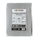 Plandeka ochronna ZIELONA  5 x 6 m  90g/m2 - obrazek 4