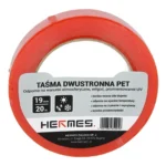 Taśma dwustronna PET 19mm x 20m - obrazek 2