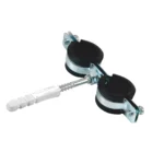 Obejma do rur podw. z GUM. 1/2"