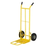 Wózek transportowy 150kg WYSUWANY PODEST 40cm x 34-56cm - obrazek 3