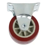 Kółko meblowe PU STAŁE 40 x 17 mm