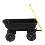 Wózek transportowy 4-kołowy PLASTIK  75l/300kg - obrazek 4