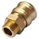 Szybkozłącze z GWINTEM ZEW. 3/8" - MOSIĄDZ