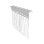 Listwa PVC dyl. PODPARAPET. siatką 2m