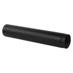 Rura PIECOWA CZARNA 2mm fi 200mm x 1m