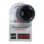 Przyłącze na kran z USZCZELKĄ  3/4" RED LINE