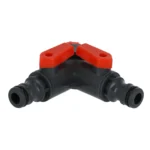 Trójnik z ZAWORAMI 3/4" RED LINE - obrazek 3