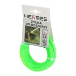 Żyłka do PODKASZARKI OKRĄGŁA 2,4mm / 15m - obrazek 3
