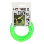 Żyłka do PODKASZARKI OKRĄGŁA 2,4mm / 15m - obrazek 4