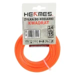 Żyłka do PODKASZARKI KWADRATOWA 2,4mm / 15m - obrazek 3