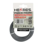 Żyłka do PODKASZARKI WZMOC. OKRĄGŁA 2,0mm / 15m - obrazek 3
