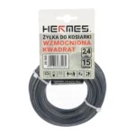Żyłka do PODKASZARKI WZMOC. KWADRAT 2,4mm / 15m - obrazek 3