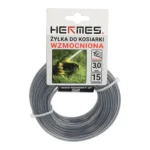 Żyłka do PODKASZARKI WZMOC. GWIAZDKA 3,0mm / 15m - obrazek 3