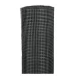 Siatka RABATOWA PVC 15x15  1,0 x 50m  CZARNA - obrazek 2