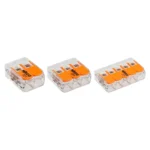 Kostki przył. WAGO ORYGINAŁ 3-przewodowe maks. 4,0mm2 (opak. 10szt.)