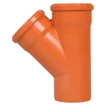 Trójnik POMARAŃCZOWY 110mm/110mm/90st.