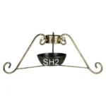 STOJAK POD CHOINKĘ  SH2 fi 10cm  22x62cm  ZŁOTY