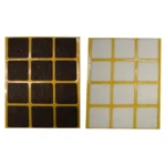 Podkładki filcowe KWADRAT. 15x15mm BIAŁE (30szt.)
