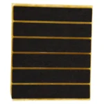Podkładki filcowe PODŁUŻNE 92 x 16mm BRĄZ  (6szt.)