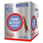 BROS Ziarno na MYSZY i SZCZURY ZESTAW1kg  (5x200g)