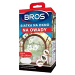 BROS Siatka na okno BIAŁA 130x150
