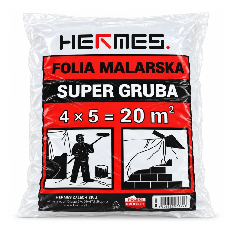 folia-malarska-super-gruba-czerwona-4x5m-hermes