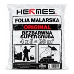 Folia malarska bezbarwna ORIGINAL super gruba 1kg 4 x 5m